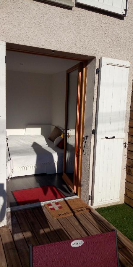 Studio Avec Jardin Au Pied Du Revard Dans Villa Екс ле Бен Екстериор снимка